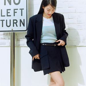 [랩](SET-하의) 언발카고포켓 미니랩 스커트(AQ1WS272)