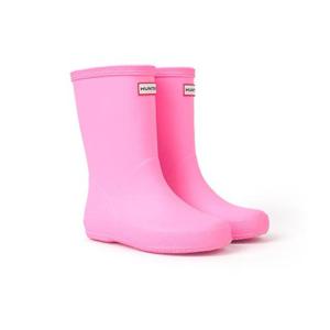 [토박스] (130-210mm) 헌터 키즈 퍼스트 클래식 핫핑크 레인부츠 신발 HTKCE2TSFK11HPK HTKCE2TSFK11-HO