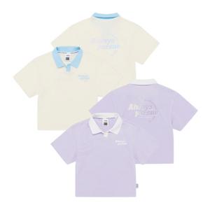 [내셔널지오그래픽키즈]K252GPL910 여아 카라 반팔 2종택 1