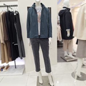 [올리비아하슬러]이중밑단반후드OHESJP104 DG_JJ