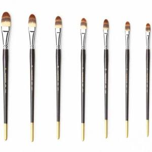 화홍 유화붓 아크릴붓 848F 7본 2-14호 그림붓 아크릴붓 미술용붓 다용도미술붓 다용도붓 붓 수채붓 화방붓