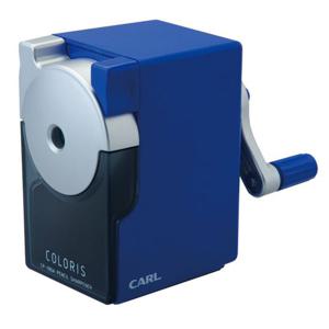 CARL 심조절연필깎이 CP-100A(청) 연필깍기 연필깎기 연필깍지 자동연필깎이 휴대용연필깎이 소형연필깍이