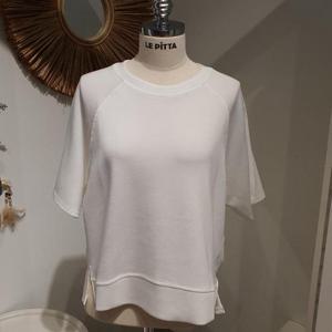 르피타 HC06 라그랑 5부 티셔츠(아이보리) L252BTS451