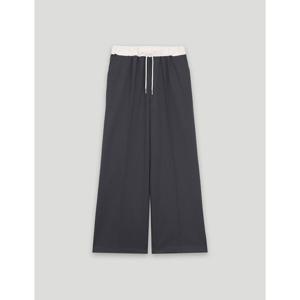 [코데즈컴바인]오비배색 골지 스트레이트팬츠 (CKA-PT008W2)