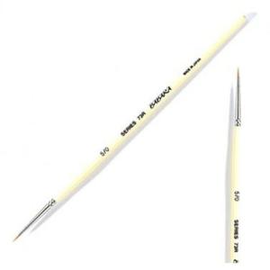 바바라 세필붓 73R 줄줄이 12호 그림붓 유화붓 아크릴브러쉬 세필붓 네일아트붓 네일브러쉬 네일아트브러쉬