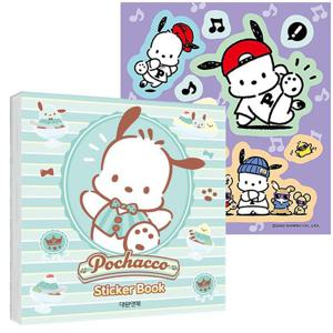 대원키즈 산리오 포차코 스티커 미니북 문구용스티커 팬시용스티커 데코스티커 다이어리스티커 캐릭터스티