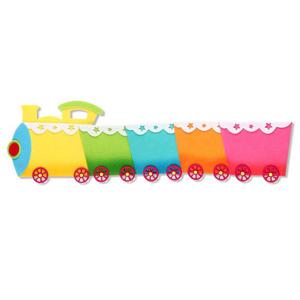 (펠트) 기차세트 신형 투톤 유치원환경판 환경판 환경판꾸미기 환경구성 어린이집환경판