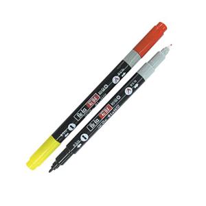 동아 체크마킹(양면싸인펜 흑+적 12개입) 컴퓨터용수성펜 사인펜 싸인펜 펜 컴퓨터사인펜 컴퓨터싸인펜 컴