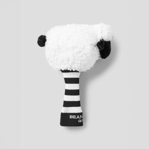 [빈폴골프ACC] (BE528ZC111) 검은코양 드라이버 커버 - 화이트