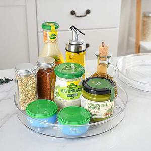 회전 양념통 정리 트레이 조미료 수납 정리대 회전트레이 조미료정리대 양념장정리대 회전정리대 양념통수