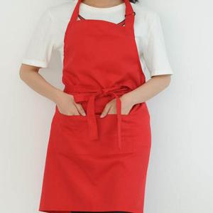 목걸이형 공방 주방 긴앞치마 카페앞치마 레드앞치마 앞치마 주방앞치마 식당앞치마 고급앞치마 주머니앞치
