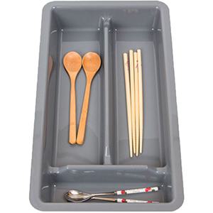 수저분리함 300-그레이 주방수저함 수저통 수저분리함 플라스틱수저함 플라스틱수저분리함 서랍분리함 주방