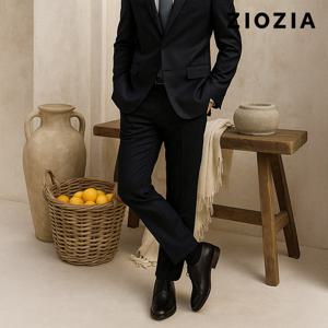 [지오지아] 컴포트핏 전체안감 블랙 정장팬츠 (ACD5SP1401_BK)