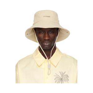 쟈크뮈스 버킷햇 베이지 라 크루아제르 더 드 님 버킷햇 251553M140019