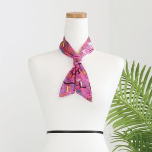 [샵앤]여성 중년 가을 H레터링 미니 고급 스카프 DRN-WSC-0421-