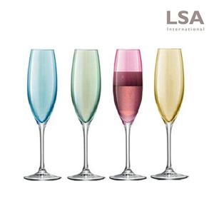 [엘에스에이][LSA] 폴카 샴페인 플루트 4P세트 225ml