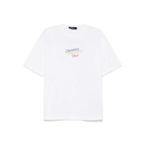 26 SS 디스퀘어드2 코튼 티셔츠 S78GD0097S24583 TP437842621