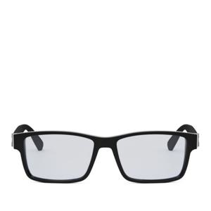 불가리 블랙 렉탱귤러 풀 림 안경테 BV50050I 002 BLACK 56