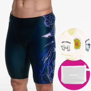 아레나 남성 수영복 크롬 4부 A5BM1MF13 DGN 가방 수모행거 증정