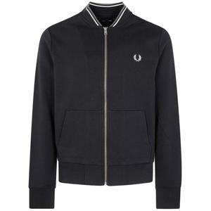 프레드페리 집업 니트 J7504096 184 BLACK