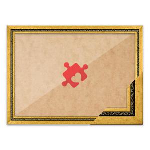 아트박스/퍼즐사랑 퍼즐액자 51x73.5 고급형 그레이스 다크골드