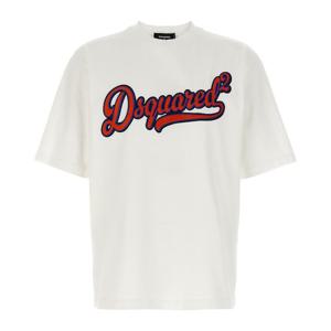 디스퀘어드2 스폰지 패치 티셔츠 S74GD1435S24583 100