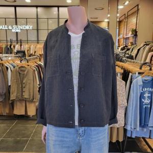 올앤선드리 M백화점 플루린넨자켓 A5M3J109(K/GRAY)