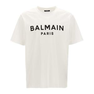 발망 로고 프린트 티셔츠 FH1EG000BB73 GAB