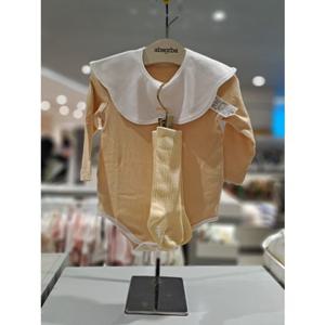 [압소바] 데이지 바디슈트(턱받이양말) A25 10617 노랑 A2510617