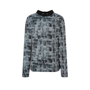 닥스 골프 여성 25SS PREMIUM 그레이 패턴 냉감 지퍼포인트 베이스레이어 DNTS5B529G2