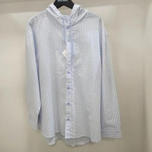 뱅뱅 HC07 남녀공용 오버핏 줄무늬 후드셔츠 NSL211