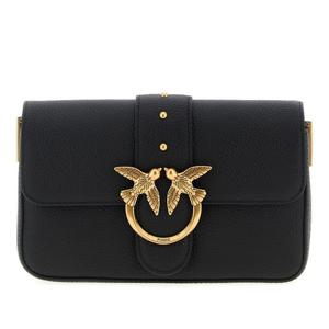 핀코 러브 원 미니 그레인니 가죽 크로스바디 백 104340A2OX Z9