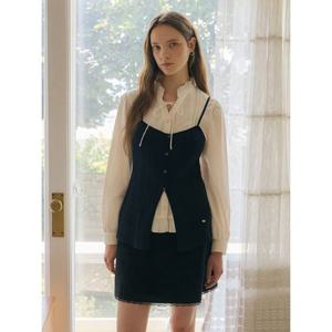 [올리브데올리브]핏앤플레어 니트 뷔스띠에  OE5AV830