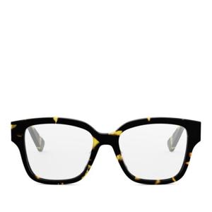 불가리 스퀘어 토르토이즈쉘 플라스틱 프레임 안경테 BV50053I