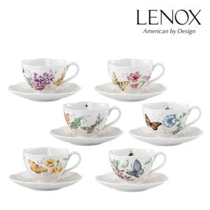 [레녹스]버터플라이메도우 커피잔 6인조 세트