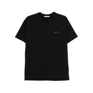 지방시 반팔 티셔츠 BM71NK3YRP 001 Black