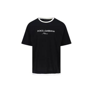 돌체앤가바나 반팔 티셔츠 G8ST6Z G7PCG N0000 Black