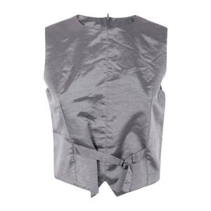 MM6메종마르지엘라 백 버클 테일러드 베스트 S52FB0096 S41355