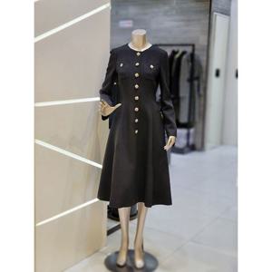 [미니멈]MARIO트위드 버튼 플레어 원피스 MZAGWO1980