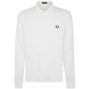 프레드페리 긴팔 셔츠 M6006096 100 WHITE