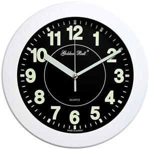 GB4704 야광 무소음 벽시계 31cm 화이트 제조한국 벽시계 무소음시계 인테리어시계 야광시계 원목시계