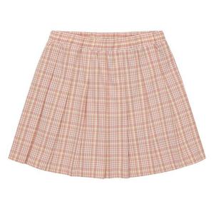 [에꼴리에]MARIO여아 밴딩 체크 플리츠 주름 스커트 23A5852_PK