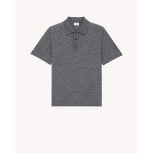 생로랑 반팔 티셔츠 841679Y75YW 1500 GRISCHINE