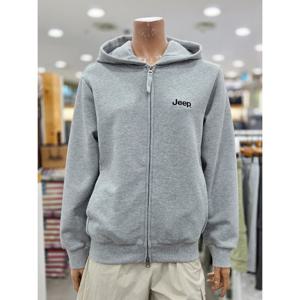 [지프]남녀공용 나침반 프린트 후드집업(JQ3TZU001_MG)_DG