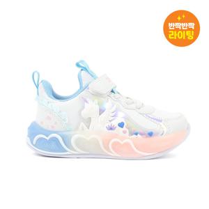 [토박스]다이노솔즈 유니콘 글레이셔 프릴 화이트 DNKCF3TSGC11WHT