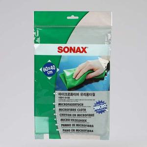 세차용품 소낙스 마이크로화이버 유리용 타월 수건 60x40cm 1개