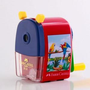 앵무새연필깎이(소)파버카스텔 파버카스텔 파버카스텔연필깎이 연필깍기 연필깎이 문구용품