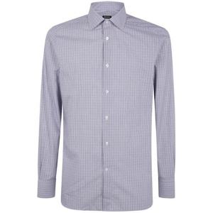 에르메네질도제냐 긴팔 셔츠 201605A29MS0MT 406 BLUE