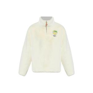 26 SS 카사블랑카 테니스 마스코트 하프 지퍼 스웨트셔츠 MAW25OT22801 TP444597681