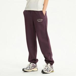 뉴발란스바지 BQK NBMLE4S032-75 WOMEN 아치형 그래픽 기모 조거팬츠